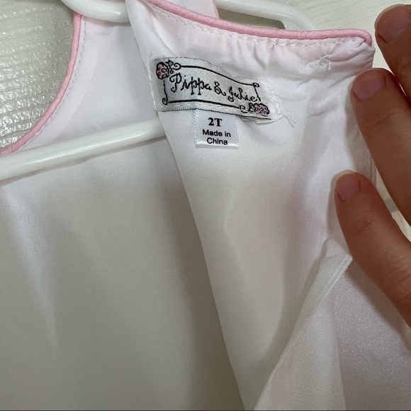 𝅺pippa & Julie Kids Floral Dress-Size 2T - Picture 7 of 7